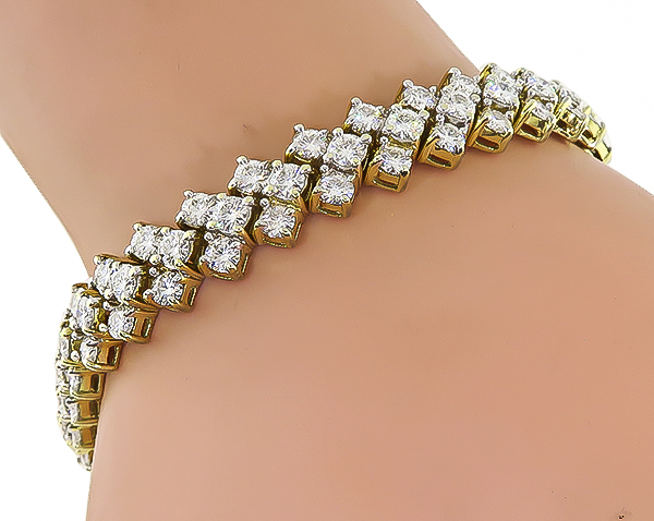 Estate 8.50ct Diamond Bracelet