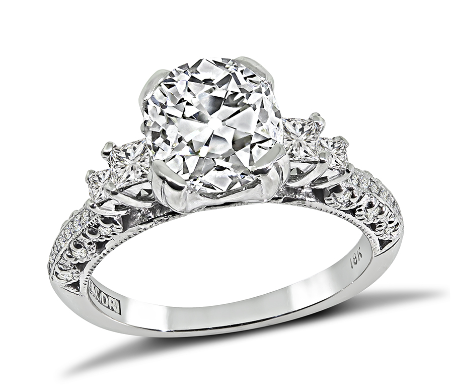 Estate Tacori 2.00ct Diamond Engagement Ring