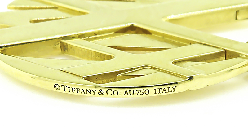 Estate Tiffany & Co Gold Earrings