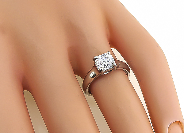 Tiffany GIA 1.07ct Diamond Engagement Ring
