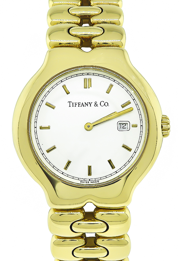 Estate Tiffany & Co Tesoro Gold Watch