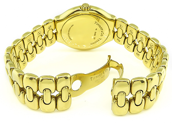 Estate Tiffany & Co Tesoro Gold Watch