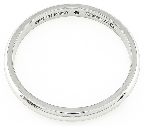 Estate Tiffany & Co Diamond Wedding Band