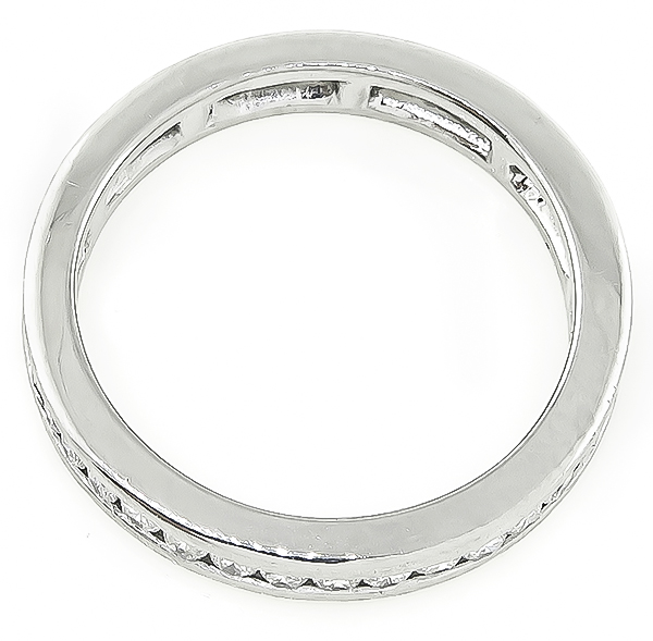 Estate 0.85ct Diamond Eternity Wedding Band