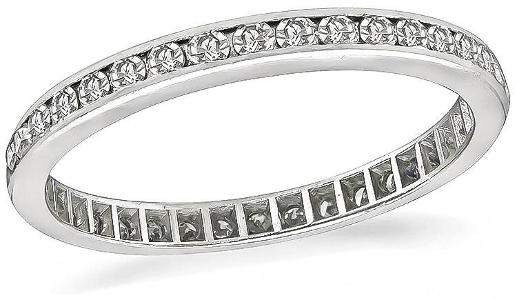 1.00ct Diamond Eternity Wedding Band