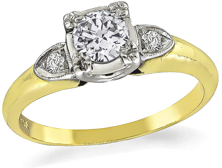 Victorian 0.35ct Diamond Engagement Ring