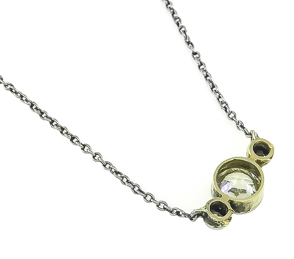 Victorian 0.85ct Diamond Necklace