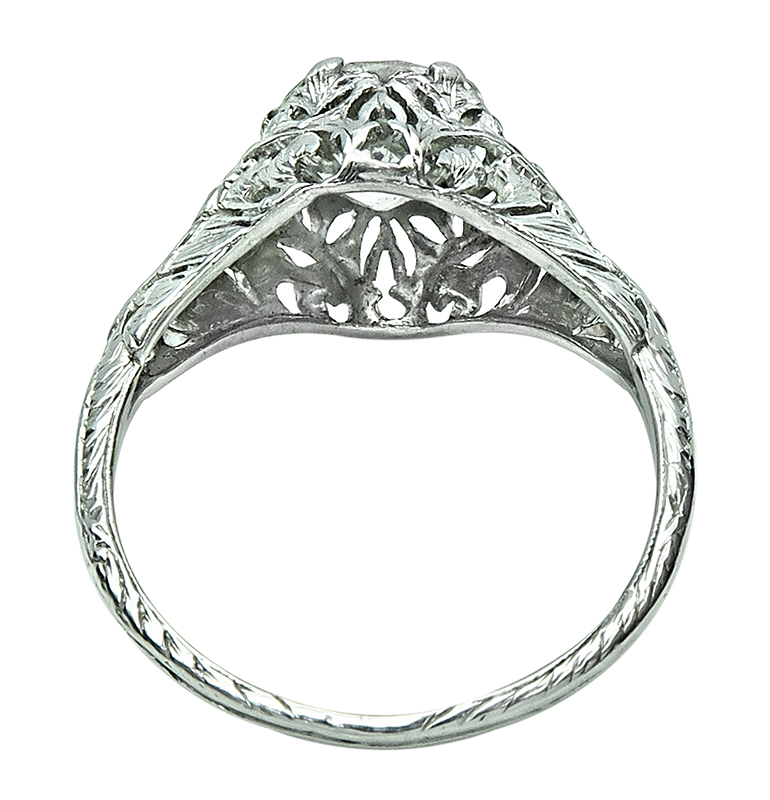 Edwardian 1.64ct Diamond Engagement Ring