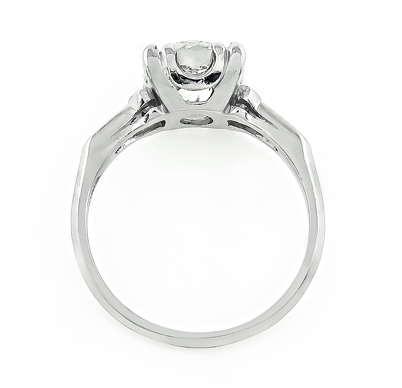 1930's 1.72ct Diamond Engagement Ring