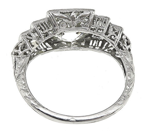 Art Deco 1.99ct Diamond Engagement Ring