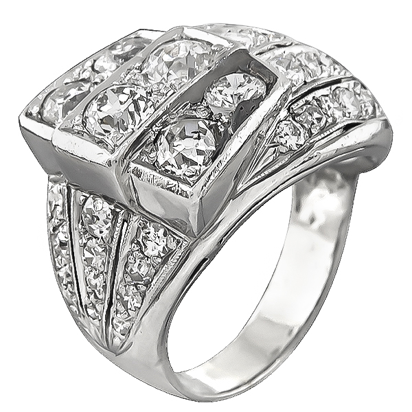 Vintage 2.00ct Diamond Ring
