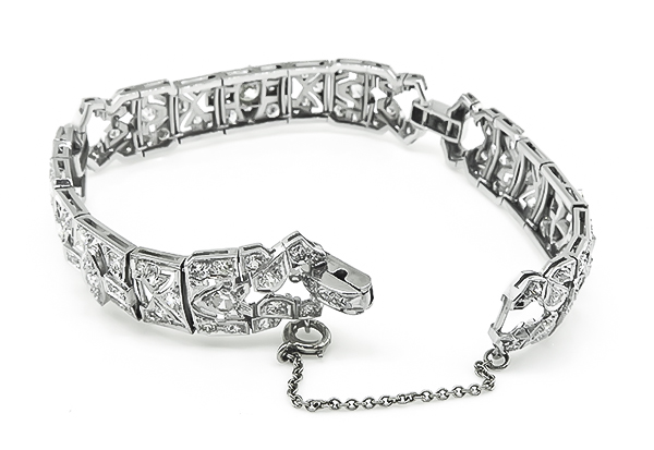 Vintage 3.50ct Diamond Bracelet
