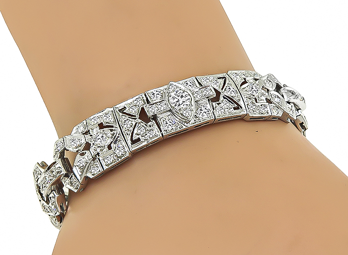 Vintage 3.50ct Diamond Bracelet