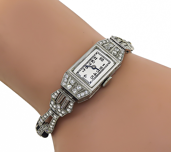 Vintage 2.50ct Diamond Watch