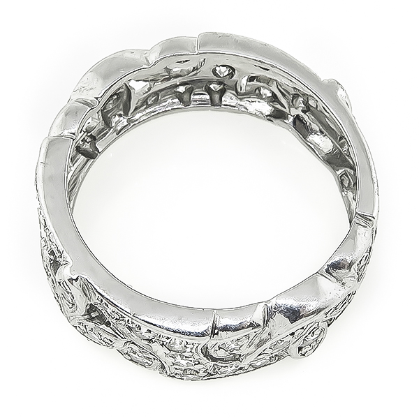 Art Deco 1.00ct Diamond Wedding Band