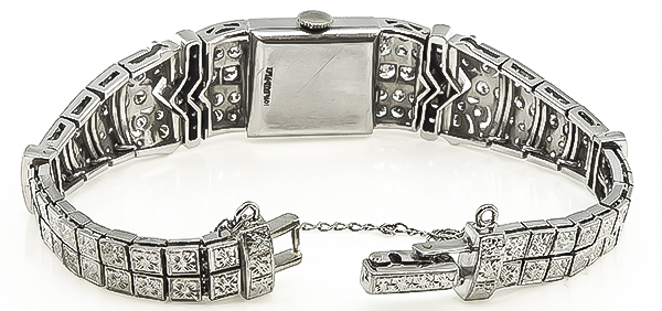 Art Deco 7.00ct Diamond Hamilton Watch