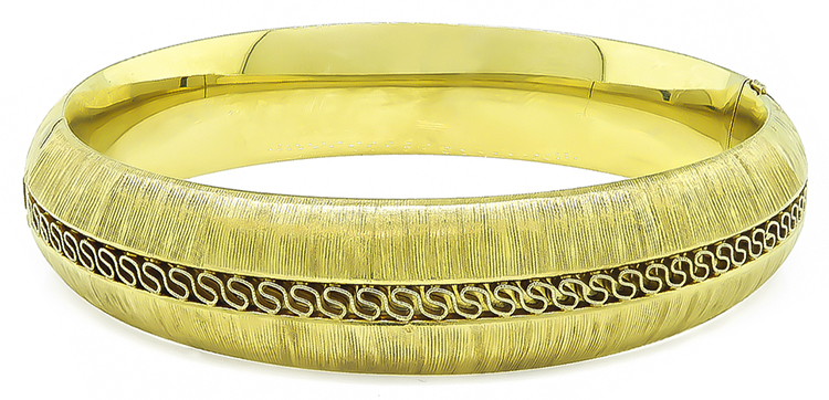 Estate Gold Bangle