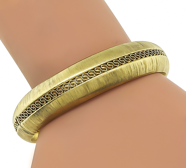 Estate Gold Bangle