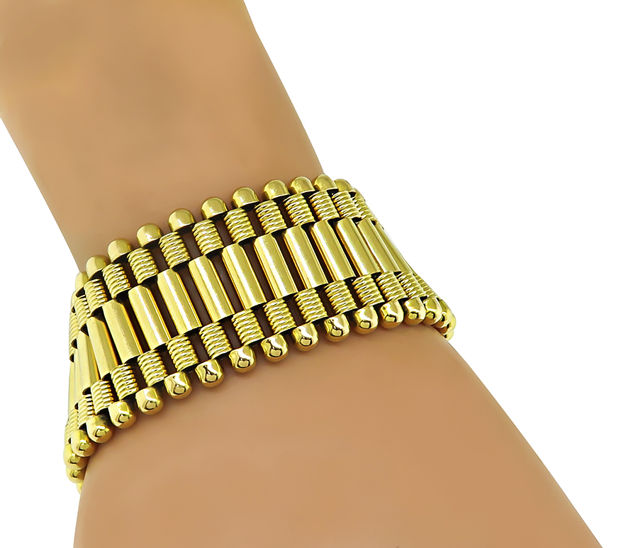 Vintage Yellow Gold Bracelet