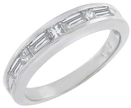 0.50ct diamond wedding band photo 1