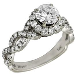 neil lane 14k white gold engagement ring  1