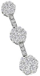 1.50ct Diamond 14k White Gold Pendant