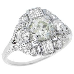  platinum engagement ring 1