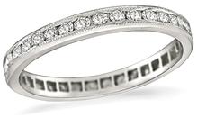 Estate 0.70ct Diamond Eternity Wedding Band