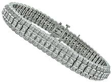 Estate 10.00ct Diamond Bracelet