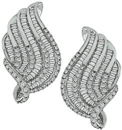 Estate 2.62ct Diamond Earrings