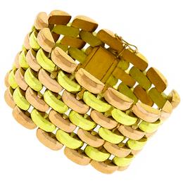 Retro 1940s Gold Bracelet