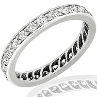 1.12ct Diamond Eternity Wedding Band