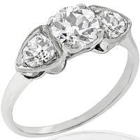 0.87ct Diamond Gold Anniversary Ring