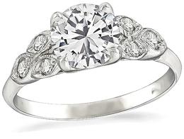 Vintage 1.40ct Diamond Engagement Ring