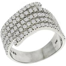  Diamond Cluster Gold Ring| Israel Rose