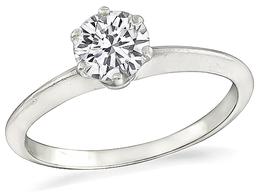 GIA 0.57ct Diamond Solitaire Engagement Ring