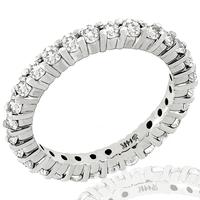 1.00ct Diamond Gold Eternity Wedding Band