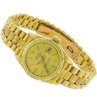 Rolex Lady's Gold Watch 