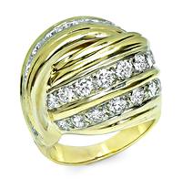 Estate 2.00ct Diamond Gold Ring