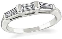 Estate 0.25ct Diamond Wedding Band