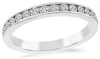 Estate 0.54ct Diamond Eternity Wedding Band