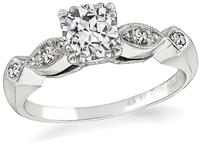 Vintage 0.60ct Diamond Engagement Ring