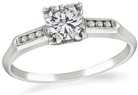 1920s 0.50ct Diamond Engagement Ring