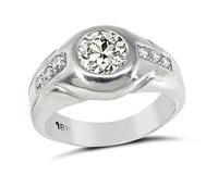 Estate 1.06ct Diamond Men's Ring