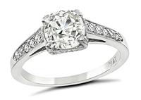 Estate 1.23ct Diamond Engagement Ring