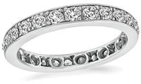 Estate 1.50ct Diamond Eternity Wedding Band