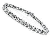 Estate 11.00ct Diamond Tennis Bracelet