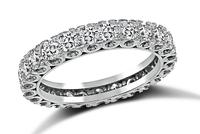 Estate 2.00ct Diamond Eternity Wedding Band