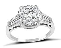 Estate 2.53ct Diamond Engagement Ring