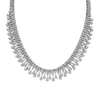 Estate 20.00ct Diamond Gold Necklace